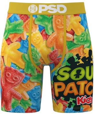 PSD Mens Graphic Briefs - Volt/Multi Size XL