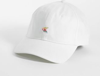 Calvin Klein Jeans Pride - Cappellino bianco