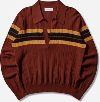 Dries Van Noten Men s Block Stripe Polo Shirt