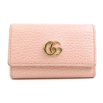 Gucci Pre-owned Accessories, female, Pink, Size: ONE SIZE Pre-owned Leather key-holders