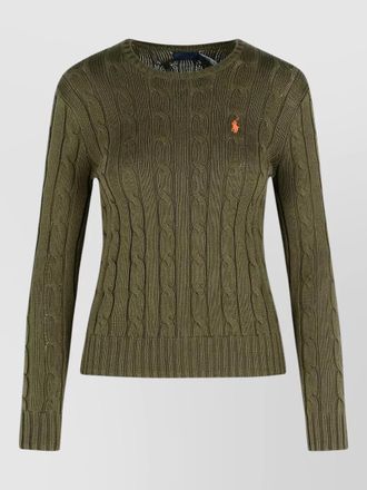 Polo Ralph Lauren cotton cable knit slim fit jumper