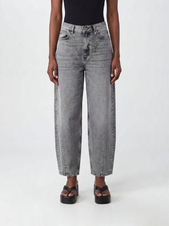 Liu Jo Jeans wide leg a vita alta in denim di cotone a cinque tasche