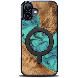 OEM Funda Bewood Unique Para Iphone 16 Plus - Turquesa Con Magsafe
