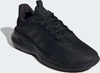 adidas Mens Alphaedge+ Shoes - Black/Dark Grey - Size UK 7.5