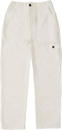 Fortela Jerryt Herringbone Cotton Fatigue Trousers in Off White at Nordstrom, Size 27 32 Eu