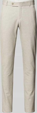 Atelier Torino Hose mit franz&ouml;sischen Eingrifftaschen in Beige, Gr&ouml;&szlig;e 106