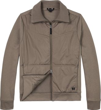 Wahts Mens Jackets, Sweat Jackets Taupe Brown / XL