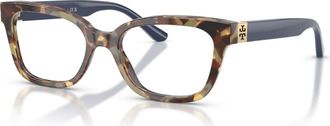 Tory Burch 52mm Square optical glasses in Brown at Nordstrom