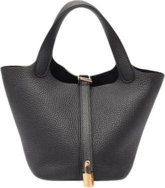Herm&egrave;s Pre-owned Bucket Bag - Pre-owned - Mujer - Negro - ONE SIZE