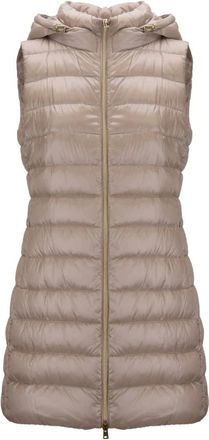 Herno Chaleco de Plumas - Jackets - Mujer - Beige - S
