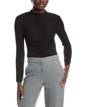 Kenneth Cole Ruched Knit Top