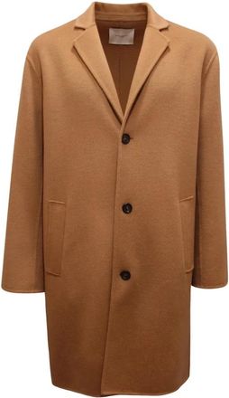 Paolo Pecora Capes - Heren - Mantel - Bruin - M - Jassen