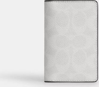 Coach Id Wallet In Signature Canvas