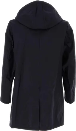 Mackintosh Mens Cotton Raincoat Navy Raincoats