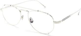 Matsuda unisex, Accessoires, Grijs, Maat: 52 MM Leer