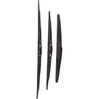 OEM Escobillas Limpiaparabrisas Delanteras Y Traseras De 3 Piezas Para Citro&euml;n C3 Mk1 2002-2008 - Escobillas Neum&aacute;ticas Para Un Rendimiento &Oacute;ptimo En Cual
