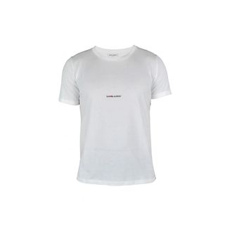 Saint Laurent Hombre, Camisetas, Blanco, Talla: M