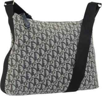 Dior Pre-owned Cross Body Bags, female, Blue, Size: ONE SIZE Pre-owned Vintage Shoulder Bag