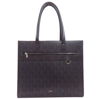 Dior Black Pvc Tote Bag (Pre-Owned)