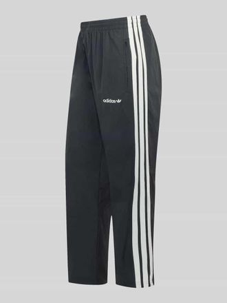 adidas Originals Loose Fit Trainingshose mit Label-Stitching in Black, Gr&ouml;&szlig;e XXL