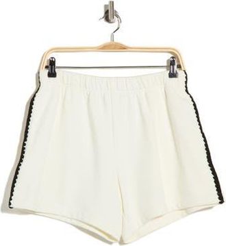 Rag & Bone Blanket Stitch Terry Shorts in Chalk at Nordstrom Rack, Size X-Small