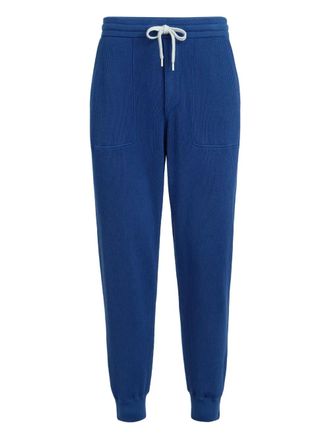 Brunello Cucinelli Pantaloni sportivi a coste - Blu