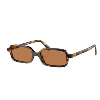 Miu Miu Sunglasses, female, Brown, Size: 51 MM MU 11Zs Vau2Z1 Sunglasses