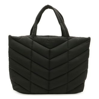 Saint Laurent Black Nylon Tote Bag (Pre-Owned)
