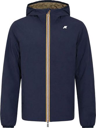 K-Way Jack St Warm Reversible Blue Depht jacket