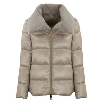 Herno Dames, Jassen, Beige, Maat: L