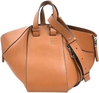 Loewe Pre-owned Handbag- Shoulder bag - Dames - Vintage Handtas - Bruin - ONE Size - Leer - Vintage