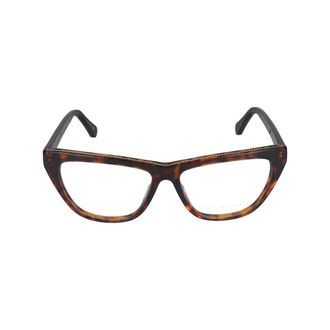 Stella McCartney Stella McCartney, Glasses, female, Brown, Size: 55 MM Sc0191O Cat-Eye Frame