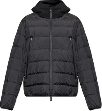 Moncler Vega Down Jacket - Heren - Gewatteerde jassen - Zwart - M - Polyester - Jassen