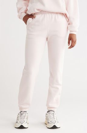 Abound Fleece Sweatpants in Pink Primrose at Nordstrom Rack, Size X-Small