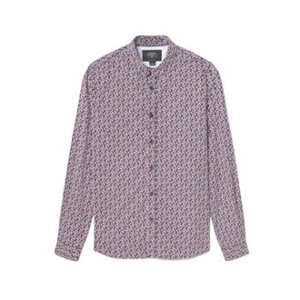 Le Temps Des Cerises Floy Long-Sleeve Shirt - Heren - Casual Overhemden - Veelkleurig - S - Overhemden