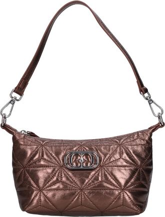 La Carrie Shiny Lucy Kleine Schoudertas - Dames - Schoudertassen - Bruin - ONE Size - Leer - Tassen
