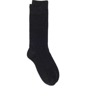 Nordstrom Cushion Foot Socks in Charcoal Heather at Nordstrom
