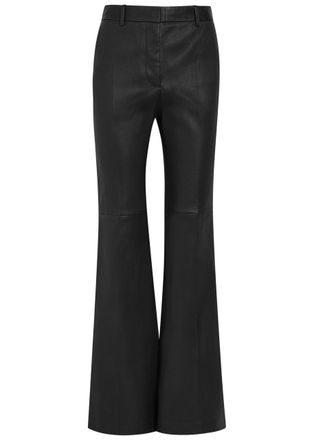 Joseph Tafira Leather Trousers - Black - 40 (UK12 / M)
