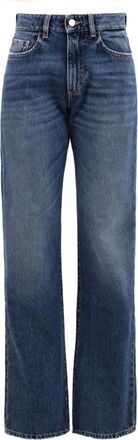 Icon Denim Los Angeles Los Angeles Denim Jeans Model Iris - Dames - Regular Fit Jeans - Blauw - W24 - Denim - Jeans