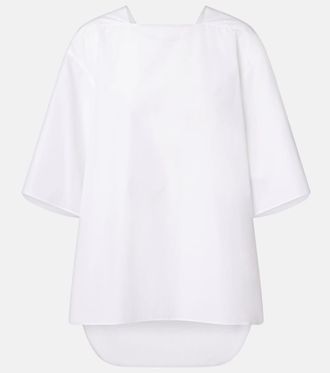 The Row Hamza cotton poplin top