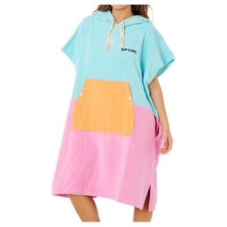 Rip Curl Premium Surf Hooded Towel Surf Poncho f&uuml;r Damen | rosa