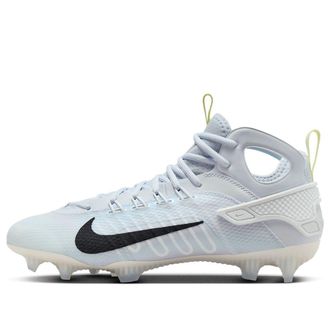 Nike Huarache 9 Elite Mid LAX SE Football Grey Black FV6149-001