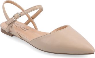 Journee Collection Women & apos;s SuperNatural Shades Narrow Width Martine Flats