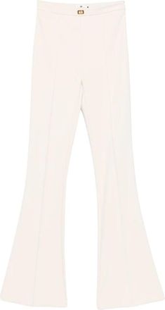 Elisabetta Franchi Rtw... - female - Elisabetta Franchi - Wide Trousers - Beige - XL - Trousers