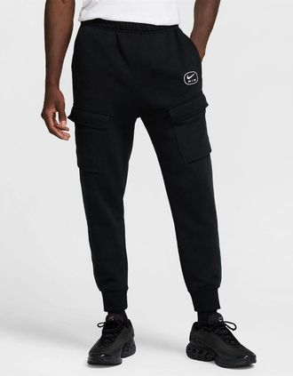 Nike Mens NSW SW AIR CARGO PANT FLC BB - Black - Size: 29/28/32/Regular/34