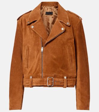 Nili Lotan Evel suede biker jacket