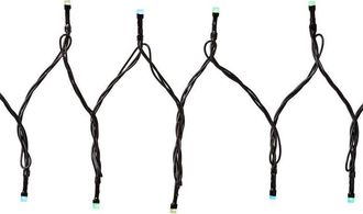 Nedis Smartlife Guirnalda Luminosa Exterior Negra 10m