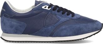 Philippe Model Blville Running - Heren - Sneakers - Blauw - 43 EU - Katoen - Schoenen