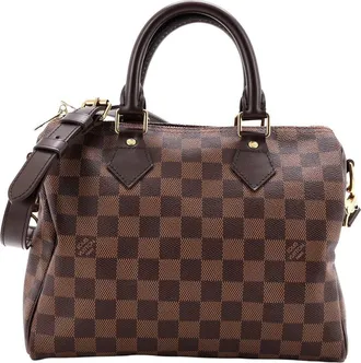 Louis Vuitton Speedy Bandouliere Bag Damier 25 (Authentic Pre-Loved)