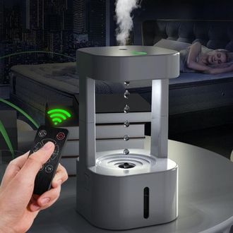 OEM Humidificador Ultras&oacute;nico Mini Usb De 580 Ml Con Efectos De Luz Antigravedad De Gota De Agua Con Led, Apagado Autom&aacute;tico Para El Hogar, Apartamento, H